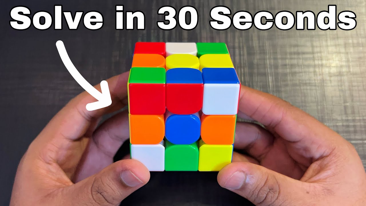 How to Solve a Rubik’s Cube in Just 30 Seconds “Tips & Tricks”