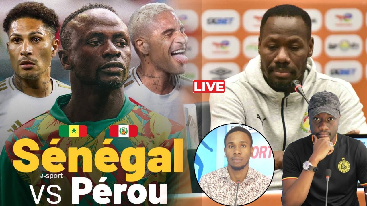 🛑Préparation CDM 2026 : SÉNÉGAL 🇸🇳 vs PÉROU 🇵🇪 en Mars - Pape Thiaw va-t-il renforcer l’équipe ?