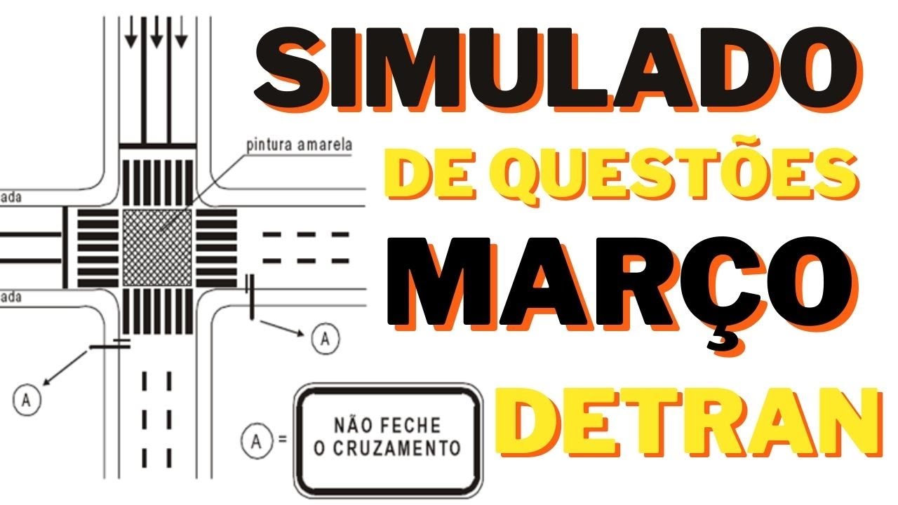 🚦 SIMULADO DE QUESTÕES ATUAIS DO DETRAN - MARÇO DE 2023 - AS QUESTÕES MAIS COBRADAS NO DETRAN