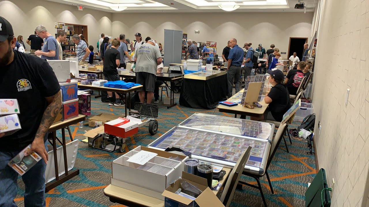 LIVE - Pokémon Card Vendor POV - Tidewater Card Show - Short Pump VA