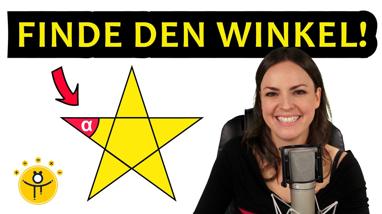 Wie groß ist der Winkel? – Pentagramm