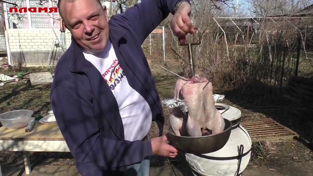 Утки в Арт тандыре Рецепт от Михалыча Как правильно разжечь керамический тандыр