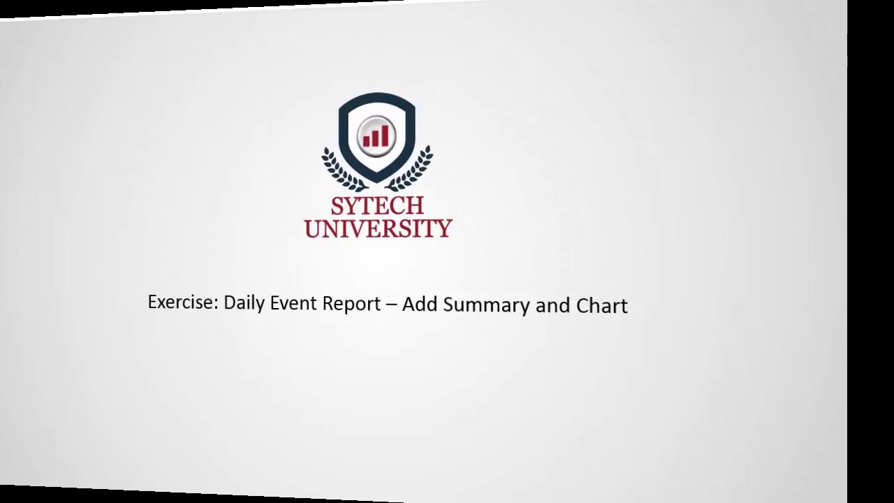 Topic 3.1: Adding Chart and Summary