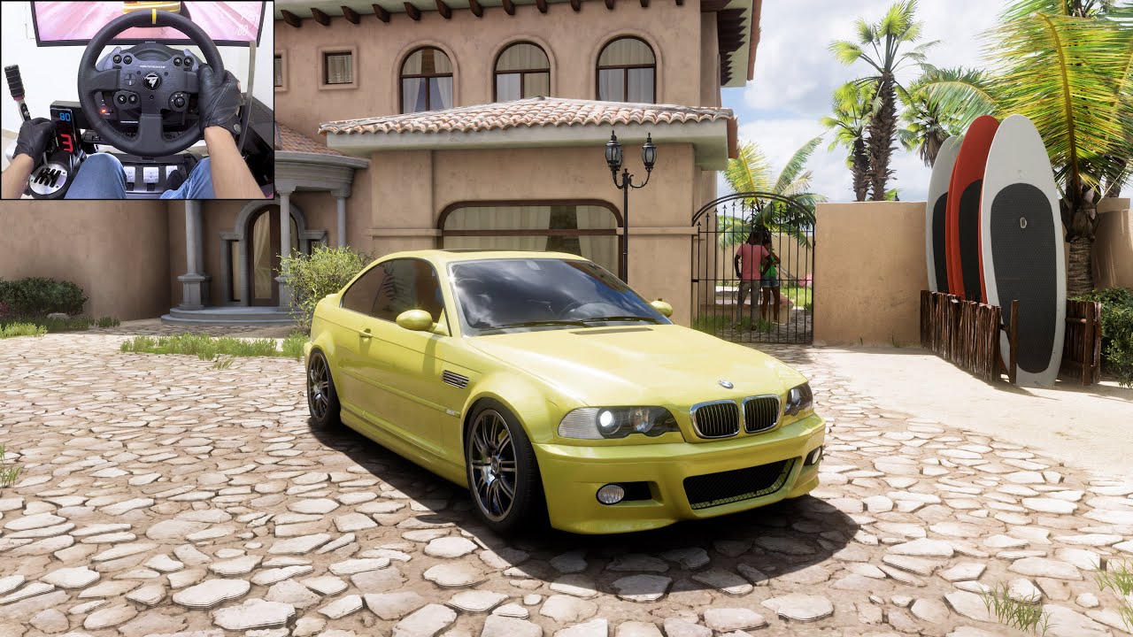 BMW E46 M3 - Forza Horizon 5 | Thrustmaster TX gameplay