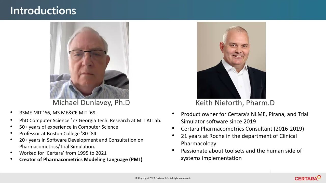 Certara.R School - Lesson 12: History and Advantages of the PML Language