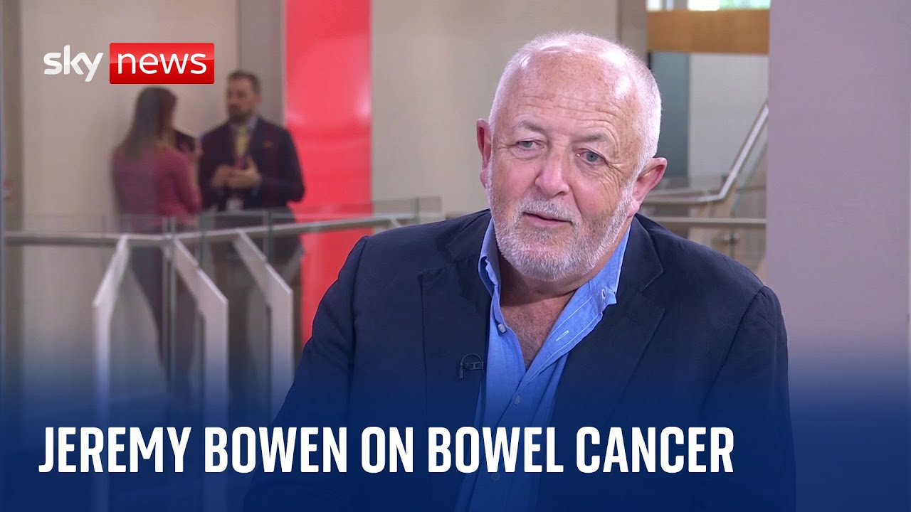 Bowel cancer: 'If I hadn't done that test, I might not be here' - Jeremy Bowen