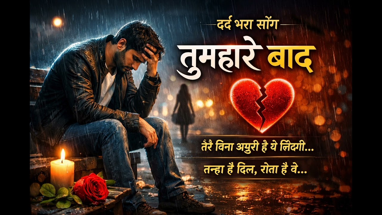 तुम्हारे बाद | Very Heart Touching Song  | Broken Heart Song| Dard Bhara Song| AI generate song 