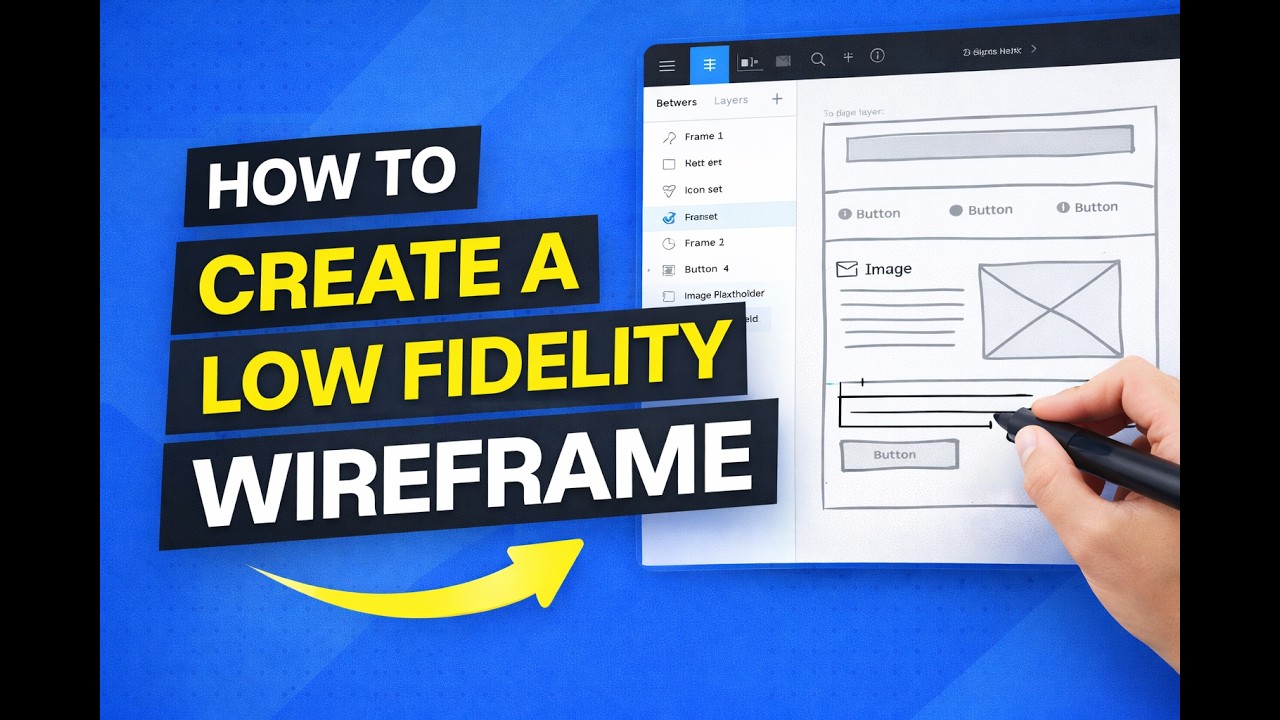 How to Create a Low Fidelity Wireframe