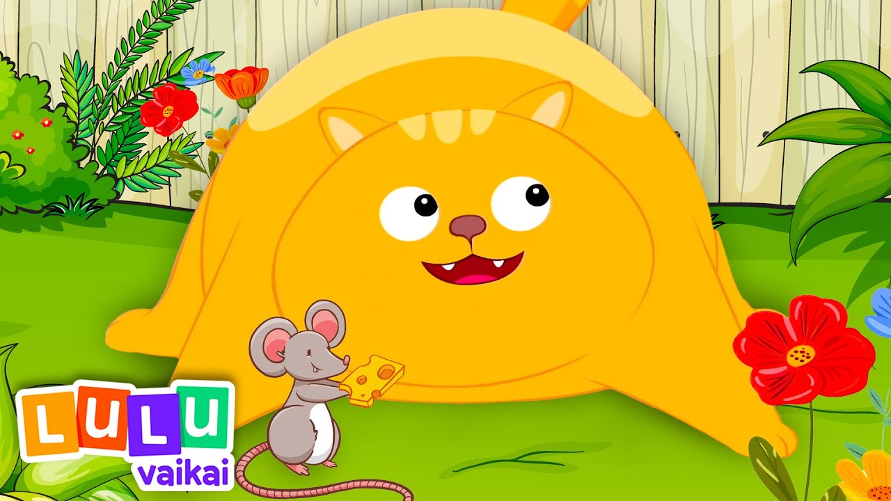 Storas Katinėlis - Vaiki&scaron;kos Dainelės 🐈 LuLu Vaikai Lietuvi&scaron;kos Dainos Vaikams 🌈