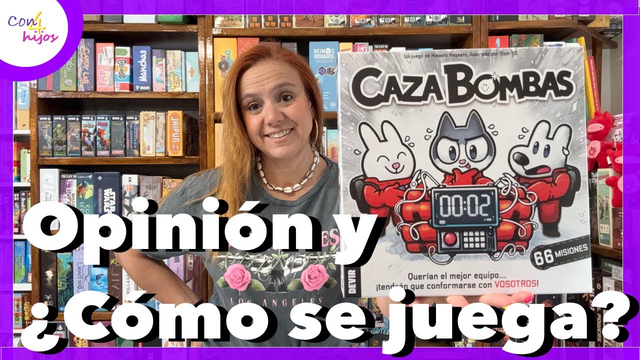 CAZA BOMBAS 💣 (Devir) Opinión y ¿Cómo se juega?