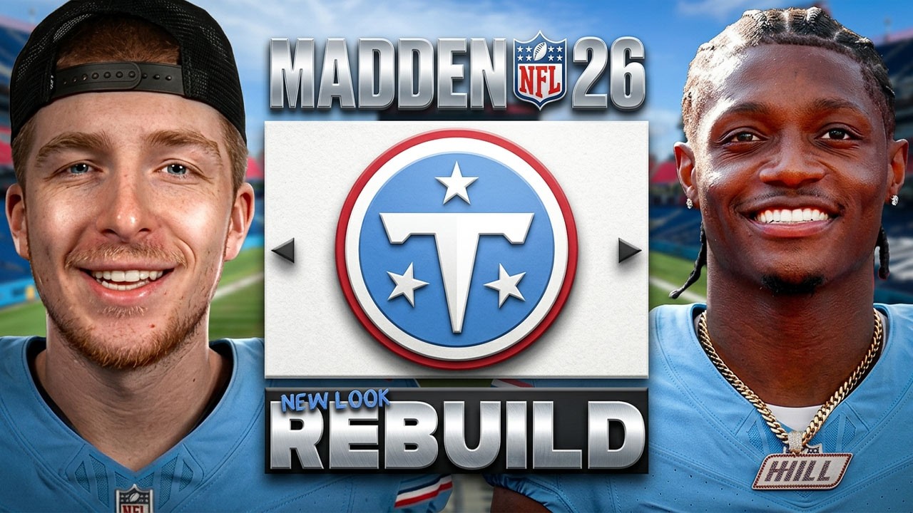 Восстановление обновленной команды Tennessee Titans в Madden 26!
