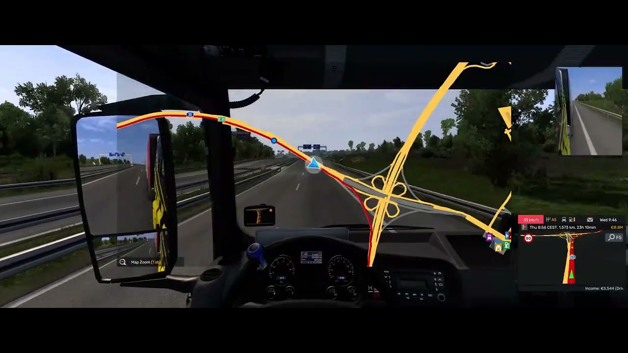 Euro Truck Simulator 2 TMP Gronigen NL - Rome, Italy