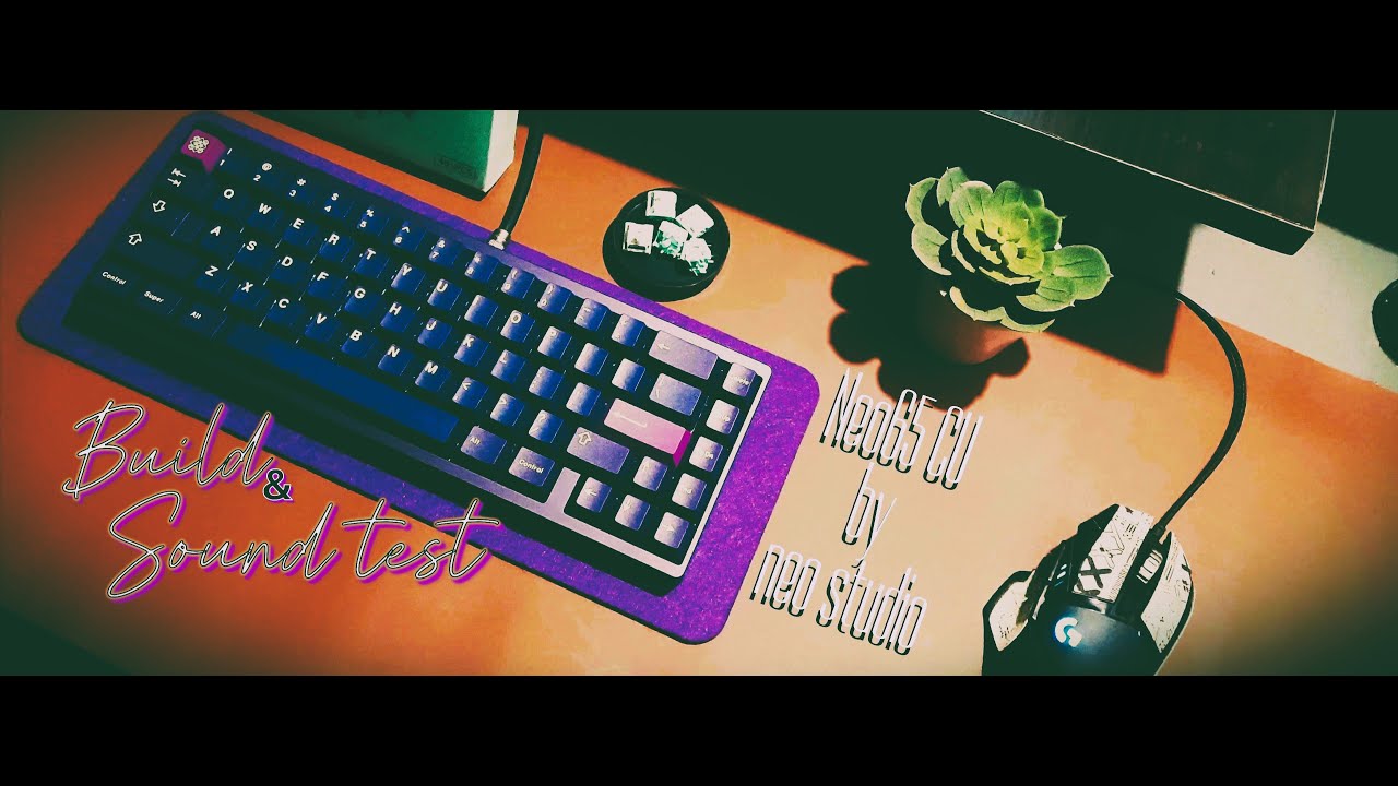 Neo65 CU [ Rakit ] Sound Test | Akko x HMX Cilantro