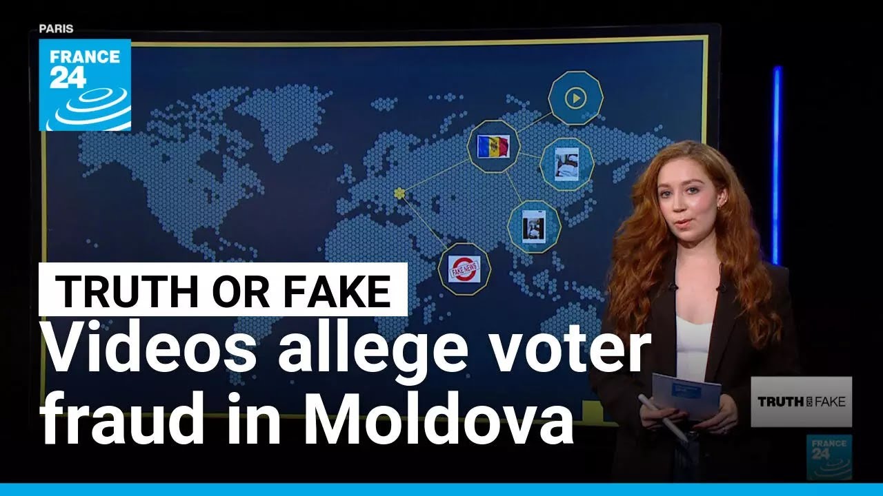 Pro-Russians allege ballot fraud in Moldova election • FRANCE 24 English