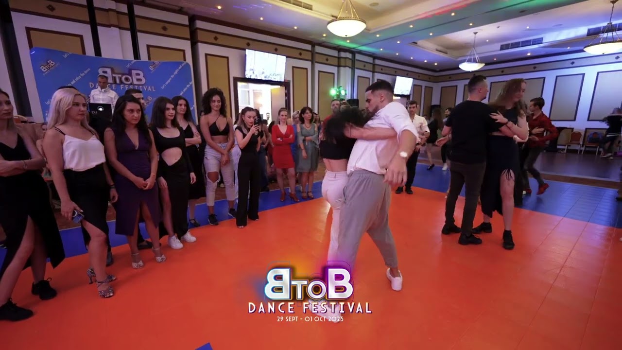 Melvin & Marria bachata social dance @BtoBBachataDanceFestival 29 sept - 1 oct 2023