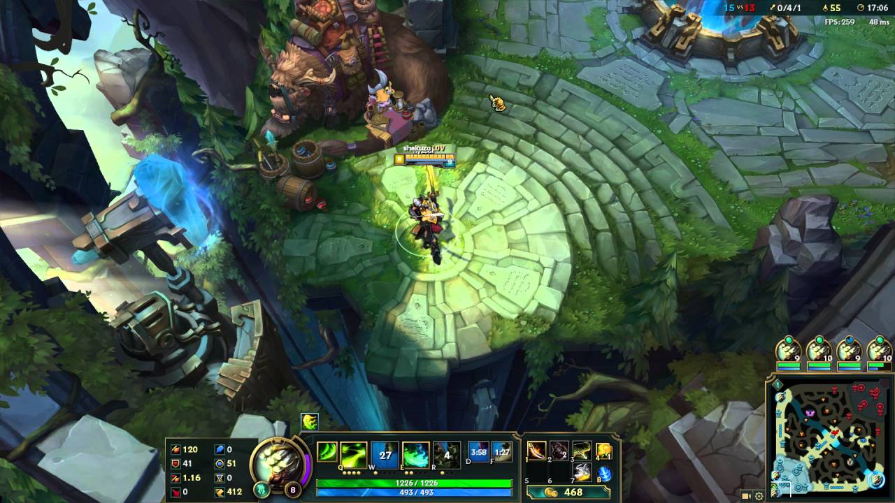 laughing hard in summoners rift ( ͡&deg; ͜ʖ ͡&deg;)