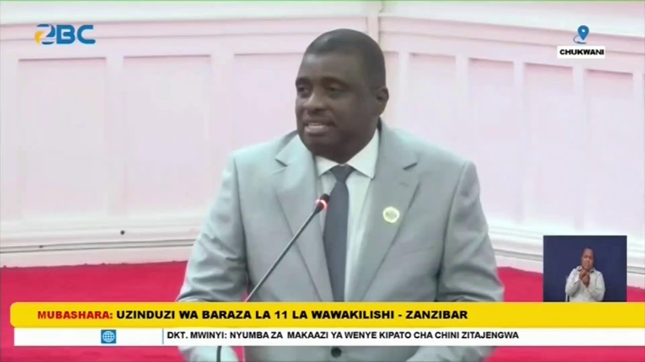 DR MWINYI AZINDUA BARAZA LA WAWAKIKISHI ZANZIBAR