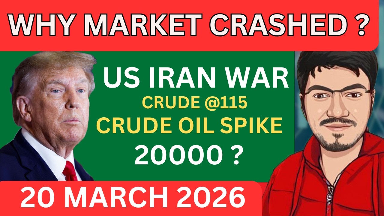 Nifty & Bank nifty prediction for tomorrow for Friday | US IRAN WAR NEWS for MARKETS | Crude Oil