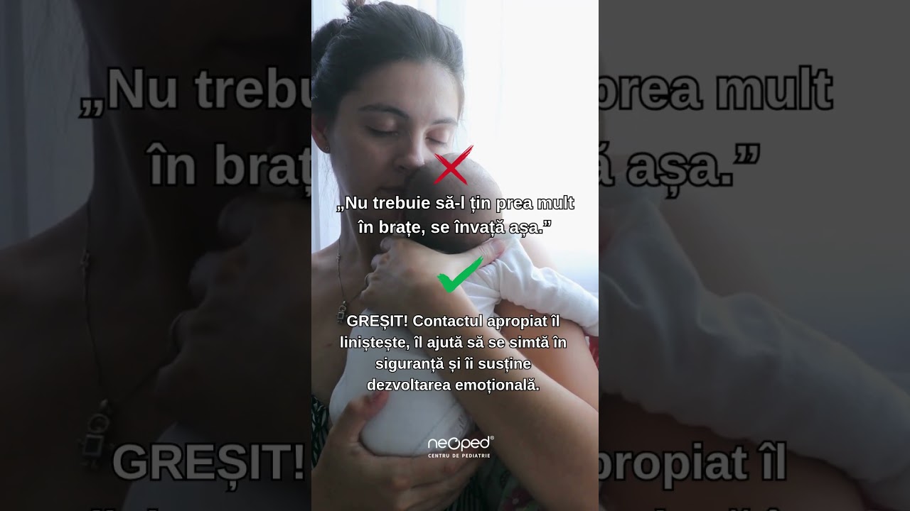 Top 3 mituri despre &icirc;ngrijirea nou născutului.