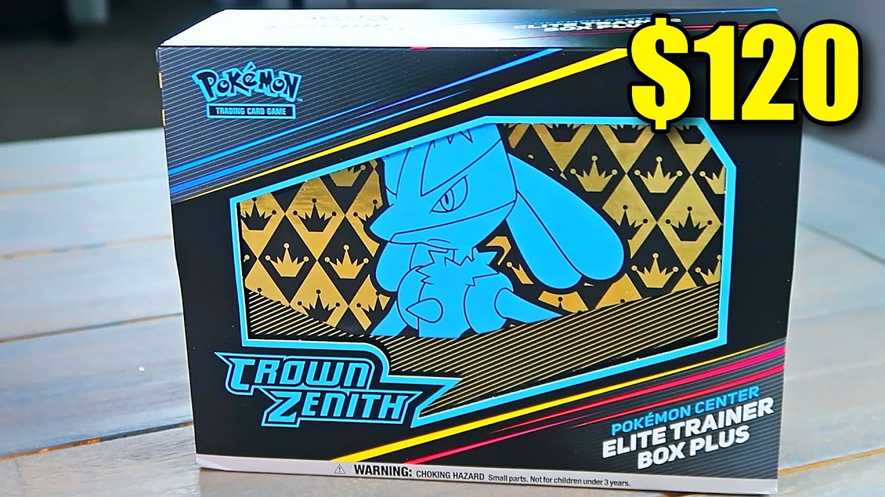 Pokemon Center Crown Zenith ETB