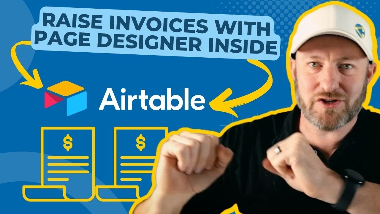 Как использовать Page Designer в Airtable для создания счетов-фактур