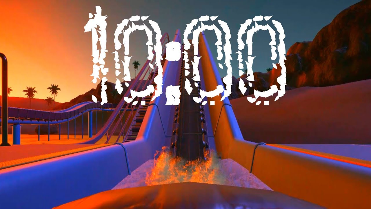 10 Minute Countdown Timer 🎢 | Roller Coaster Adventure Ride Experience | Epic 10 Minute Countdown