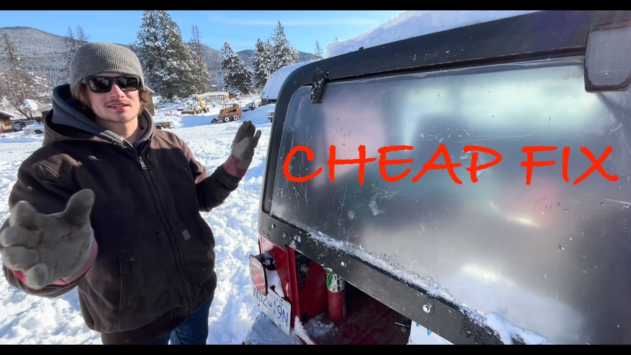 1993 Jeep Wrangler YJ - Building A Rear Window