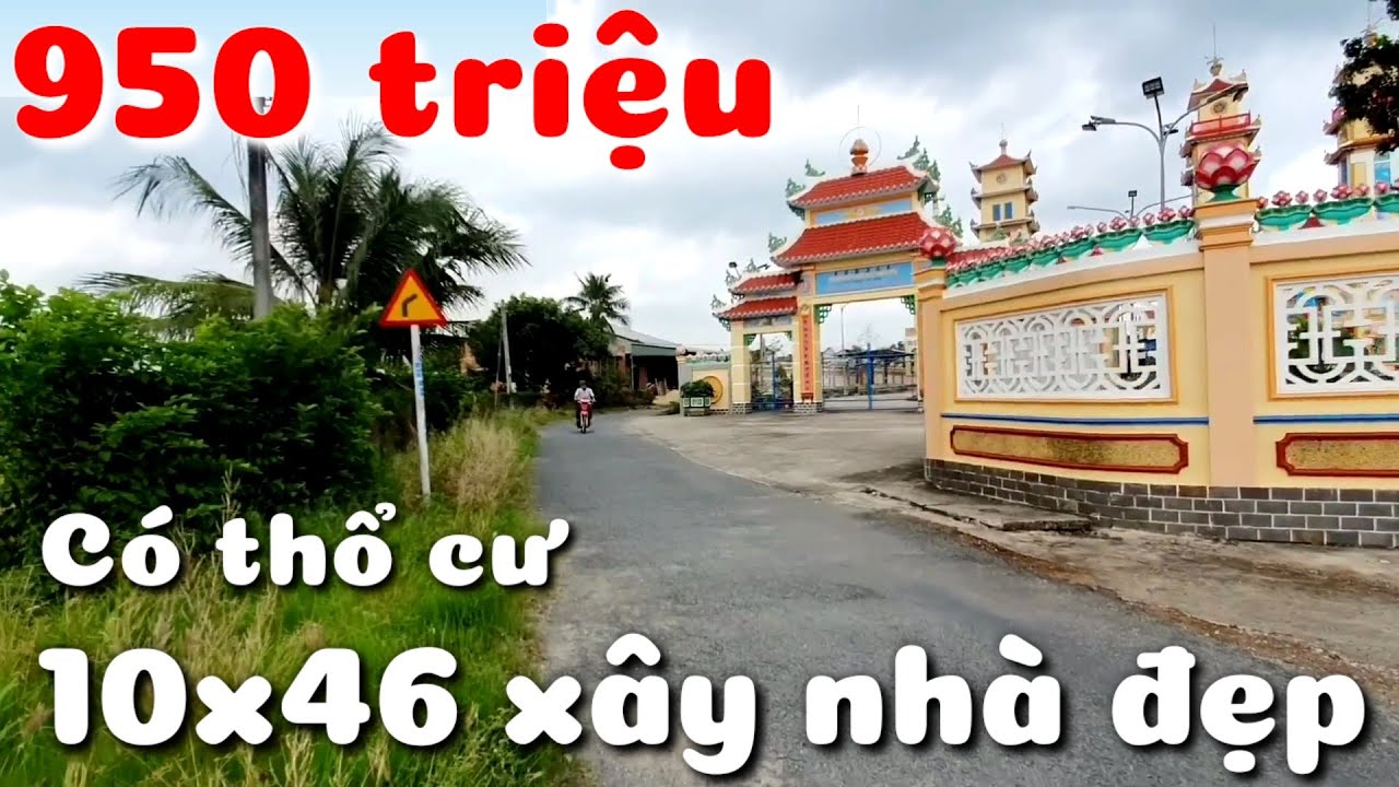 Đất 10x46 giá rẻ 950 triệu kế bên Thánh thất Cẩm Giang gần QL22B Thạnh Đức Tây Ninh cách TPHCM 60km