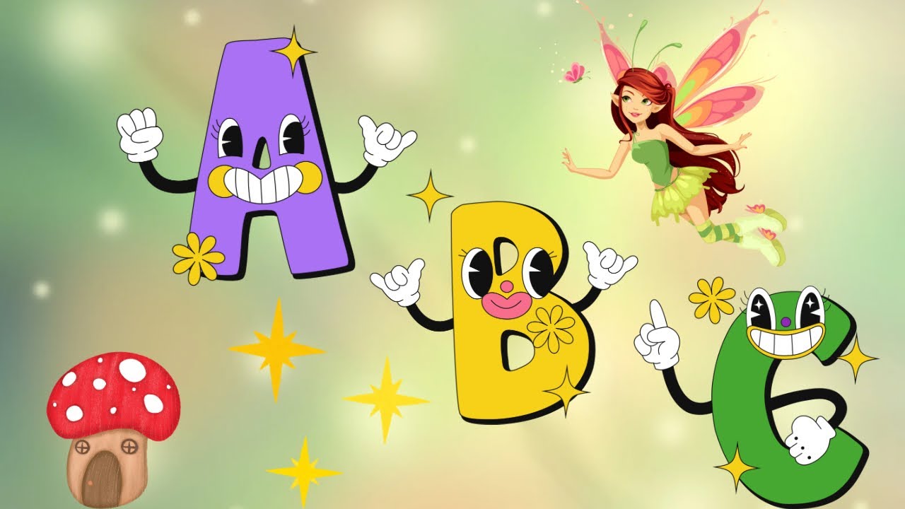 ABC Song with Fairy Tales for Kids | Learn the Alphabet with Magical Fairies 