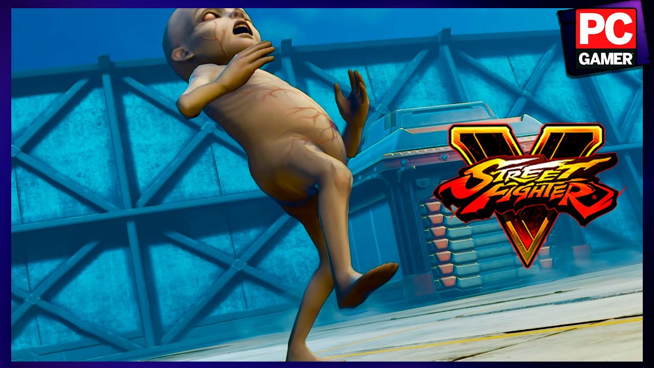 Street Fighter V PC mods - BABY GHOST (White Day: The School) by DanteSDT