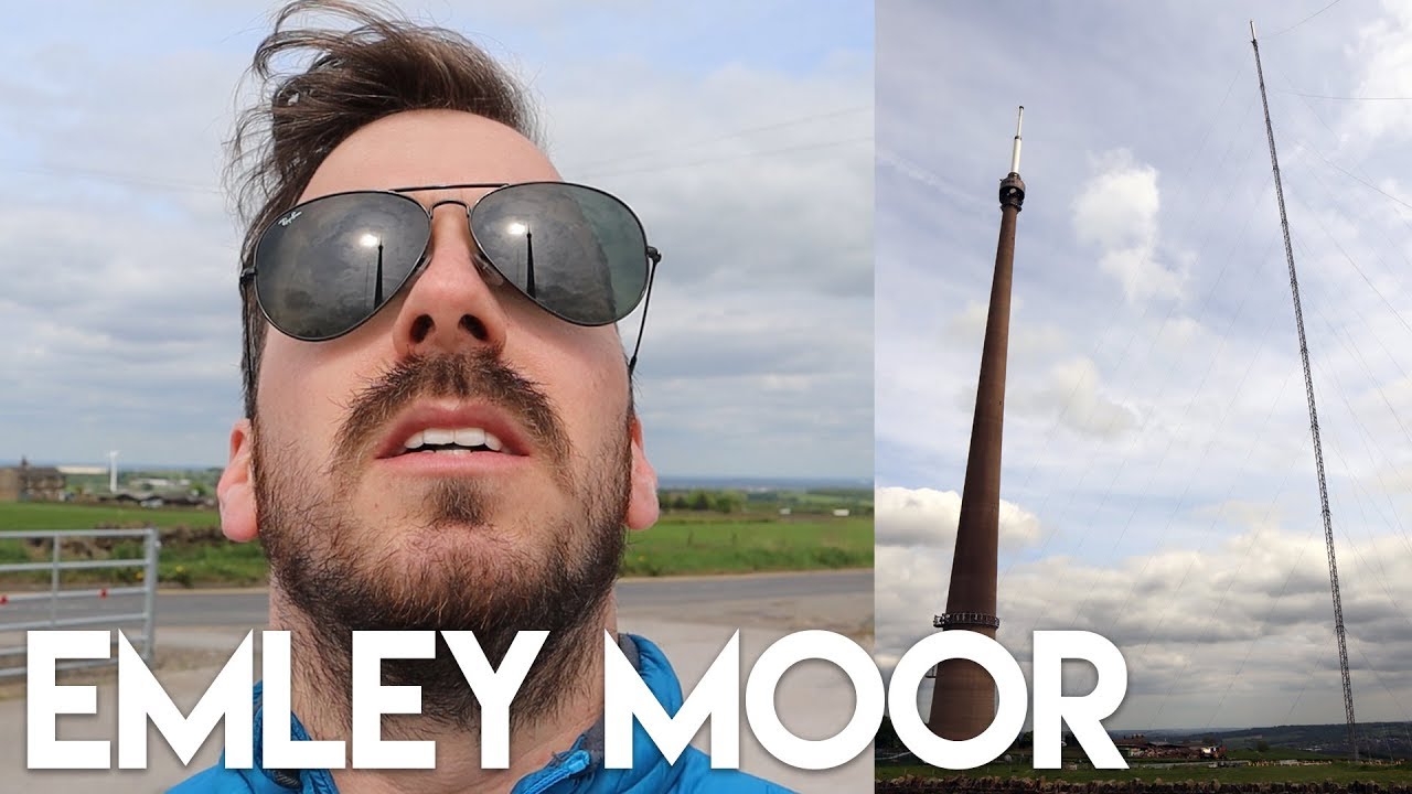 New Temporary Transmitter Construction At Emley Moor!
