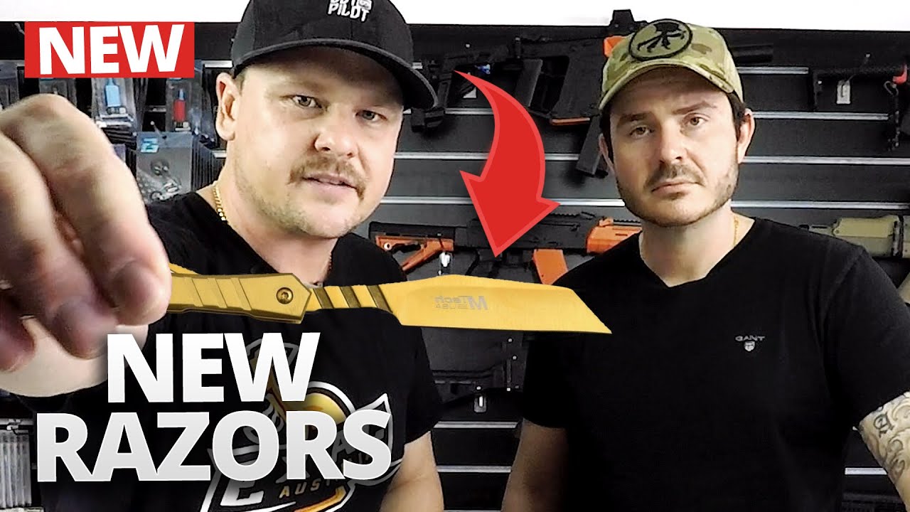 Unboxing 5 New Collector Face Razors! | Extac Australia Outdoor Survival Gear