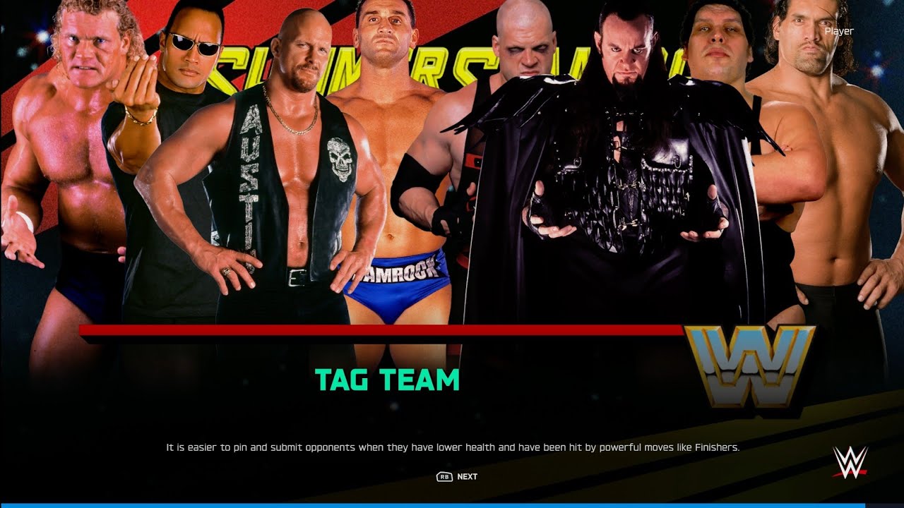 TEAM MONSTERS Vs Team GIANTS - Tag Team Elimination Match | WWE 2k25 