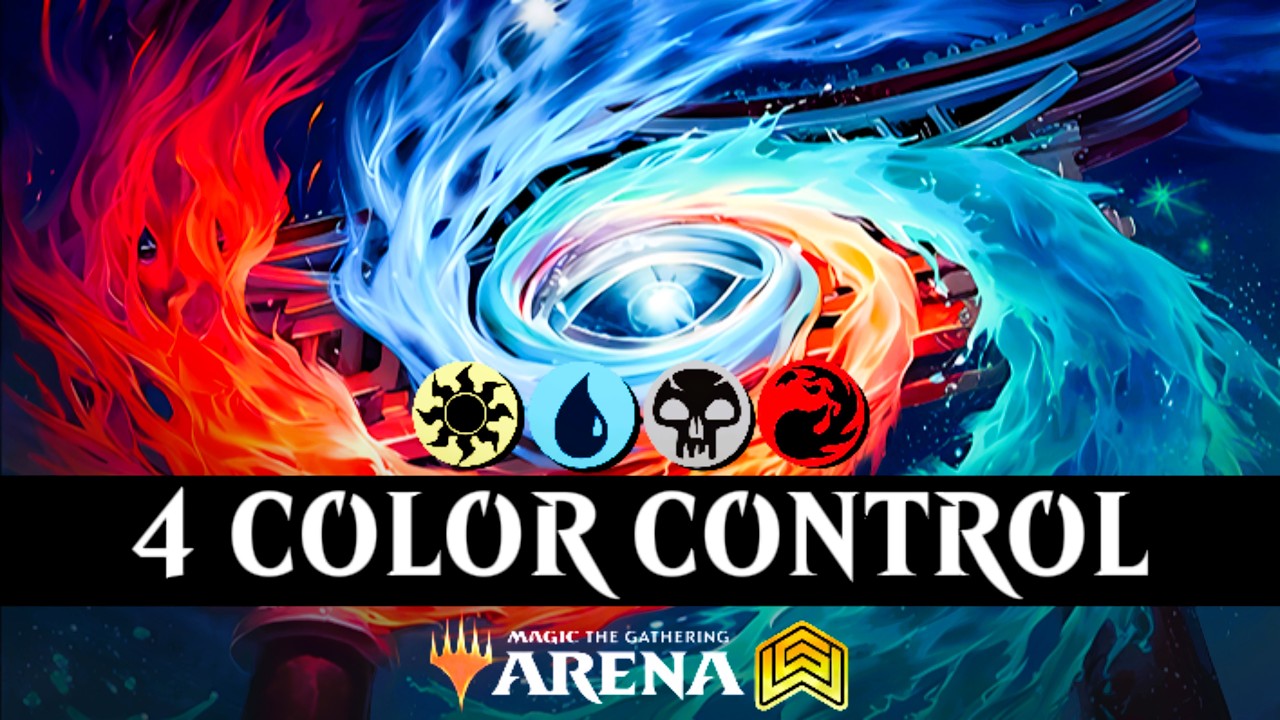 Самая раздражающая контрольная колода противостоит мете &mdash; MTG Arena Standard Ranked &mdash; 4-цветная к...