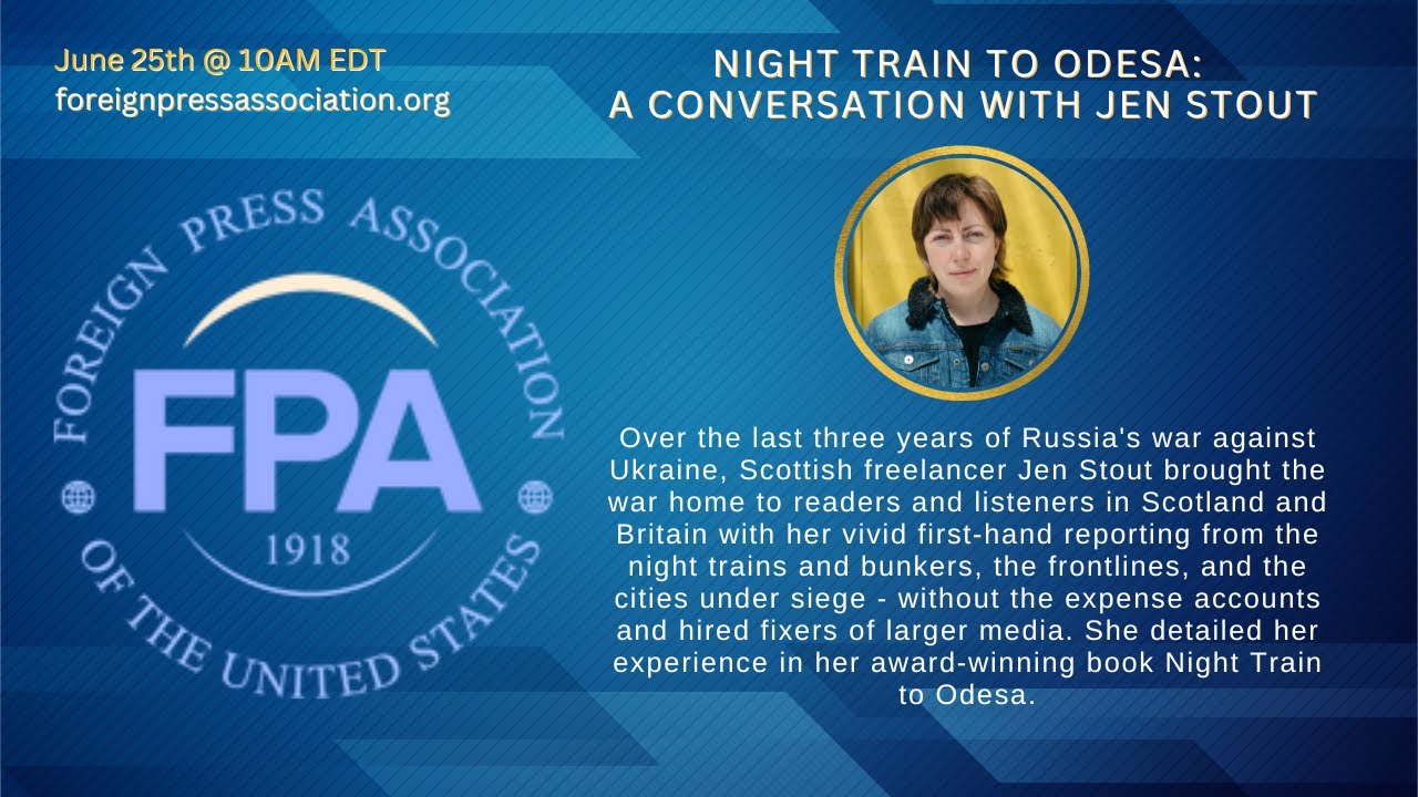 Night Train to Odesa with Jen Stout