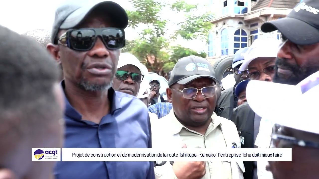 Projet de construction et de modernisation de la route Tshikapa Kamako   l’entreprise Toha doit mieu