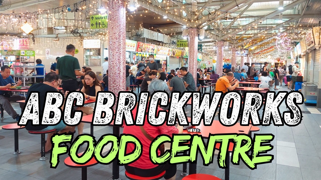 Visit to ABC Brickworks Food Centre | Hawker Centre | Singapore Street Food