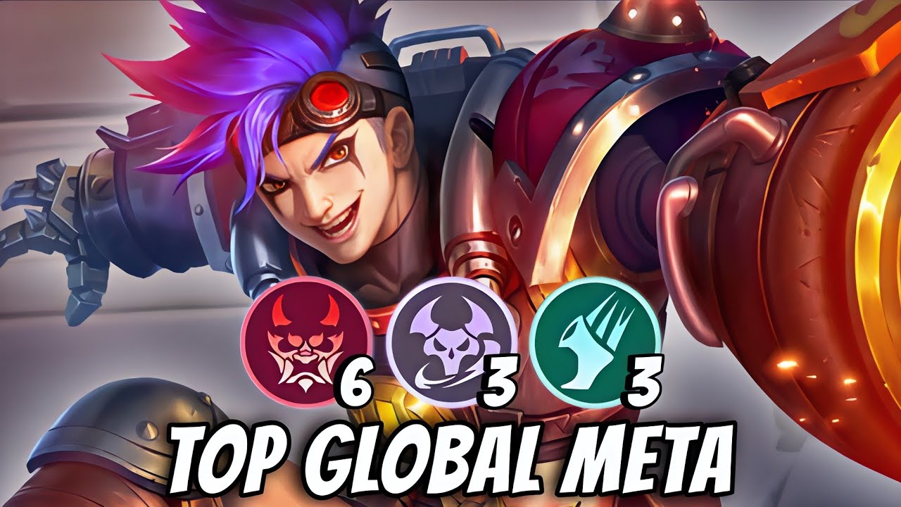 GLOBAL MOST SPAM STRATEGY IN HIGH RANK!! BEST SYNERGY!! MAGIC CHESS GO GO 