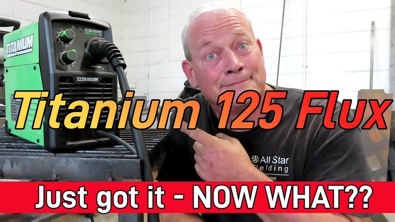 Сварка как профессионал с помощью флюса Harbor Freight Titanium Easy Flux 125 | Советы и рекоменд...