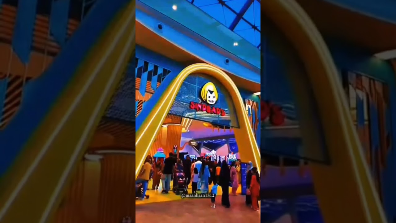 Day Out at Dolmen Mall! 🍕🍔🍦 | Food Court + Sindbad Fun 🎡 #lahore #pakistan
