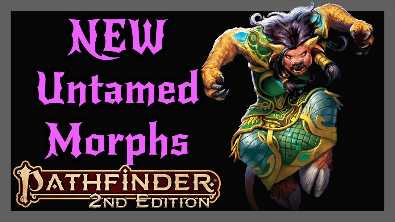 Barbarian and Druid Upgrades from HOWL OF THE WILD! New Feats and Animal Powers! Pathfinder 2e
