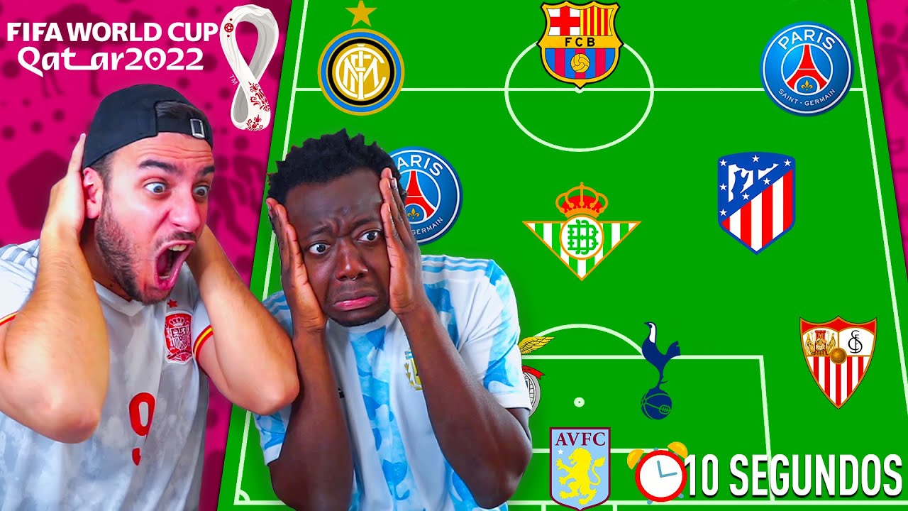 ADIVINA EL PAÍS DEL MUNDIAL DE QATAR 2022 (EN 10 SEGUNDOS)