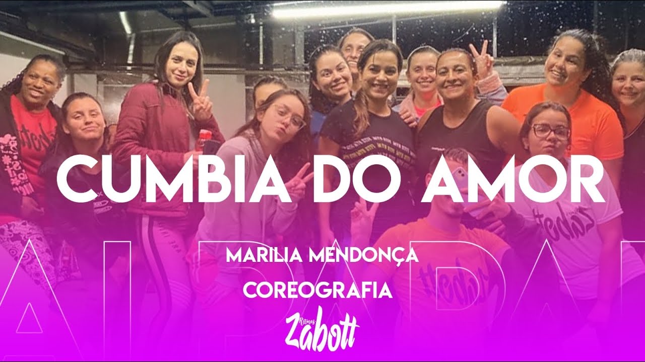 Cumbia do amor @mariliamendoncareal / coreografia fácil (Ritmos Zabott)