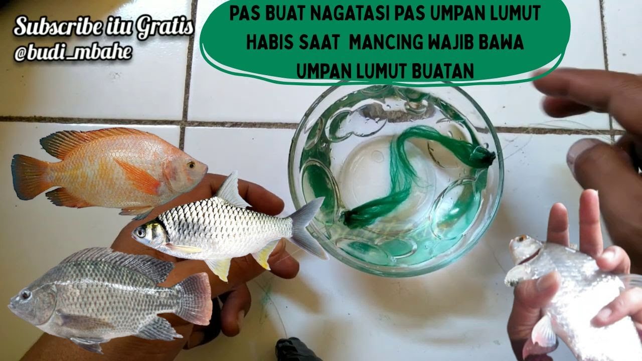 Cara Membuat Umpan Lumut Buatan dari Benang Woll