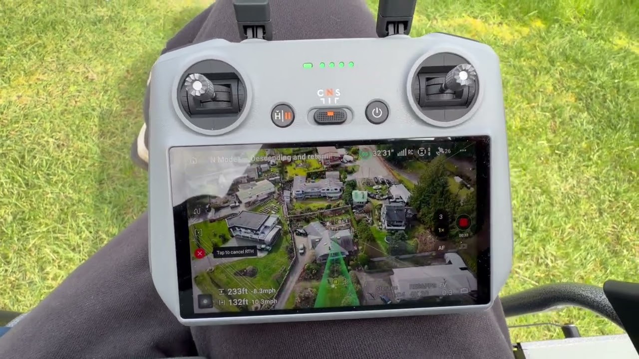 DJI Air 3 S return to home RTH