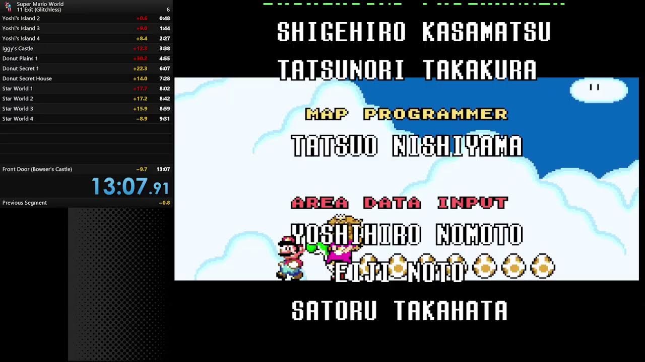 Journey to the top 1,000 (Super Mario World Speed Run Attempts)