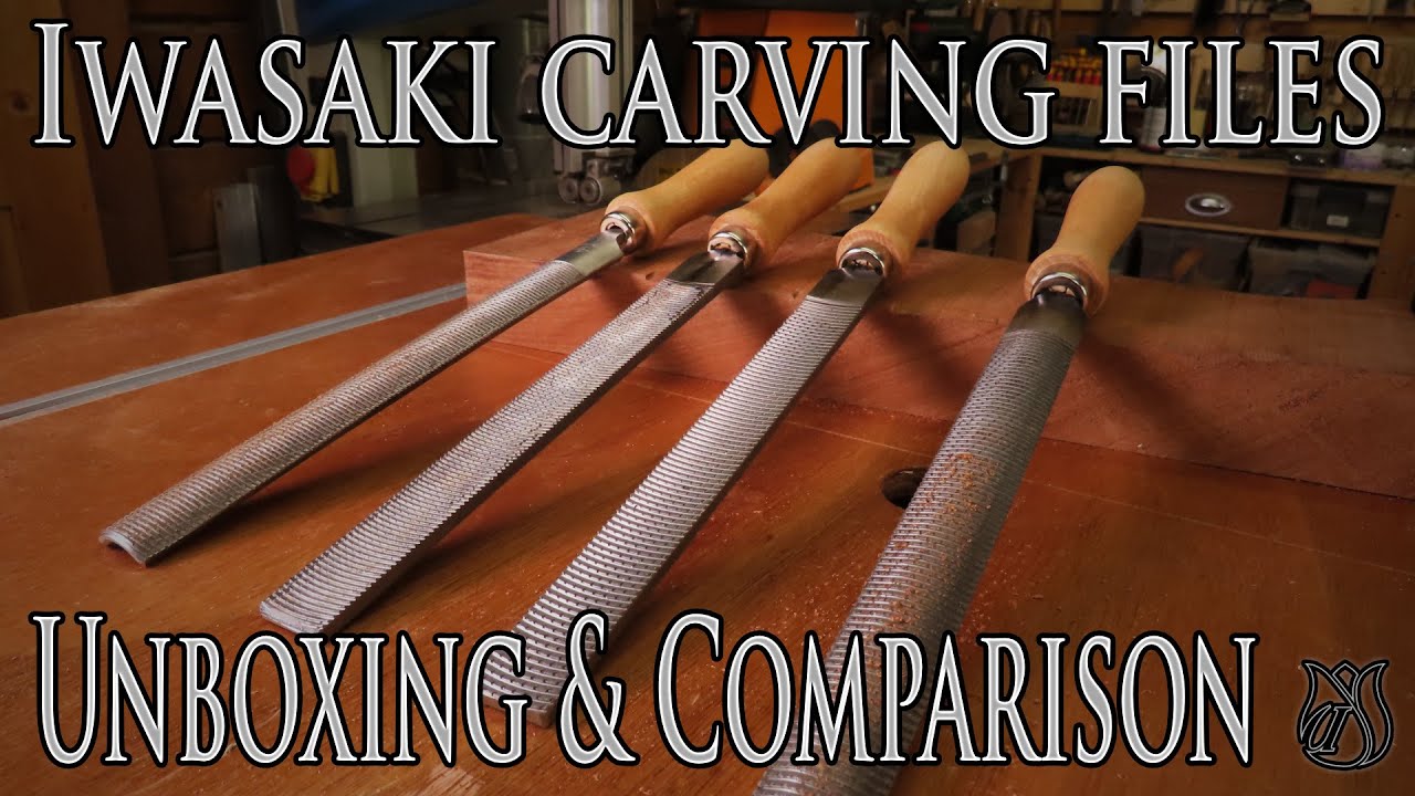 Iwasaki carving files Unboxing, Testing & Comparison