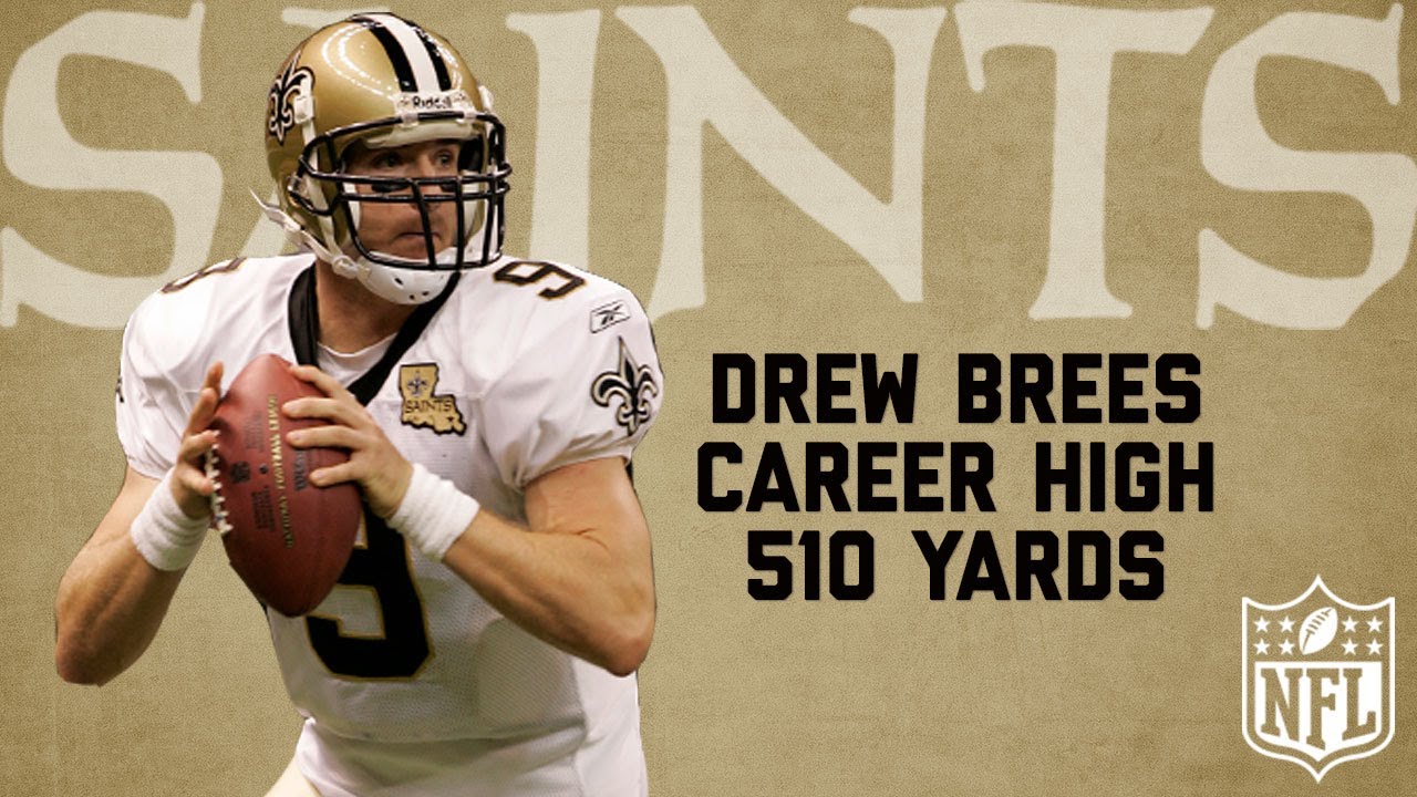 Drew Brees Highlights from Career High 510-Yard Game (2006) | Bengals vs. Saints | NFL