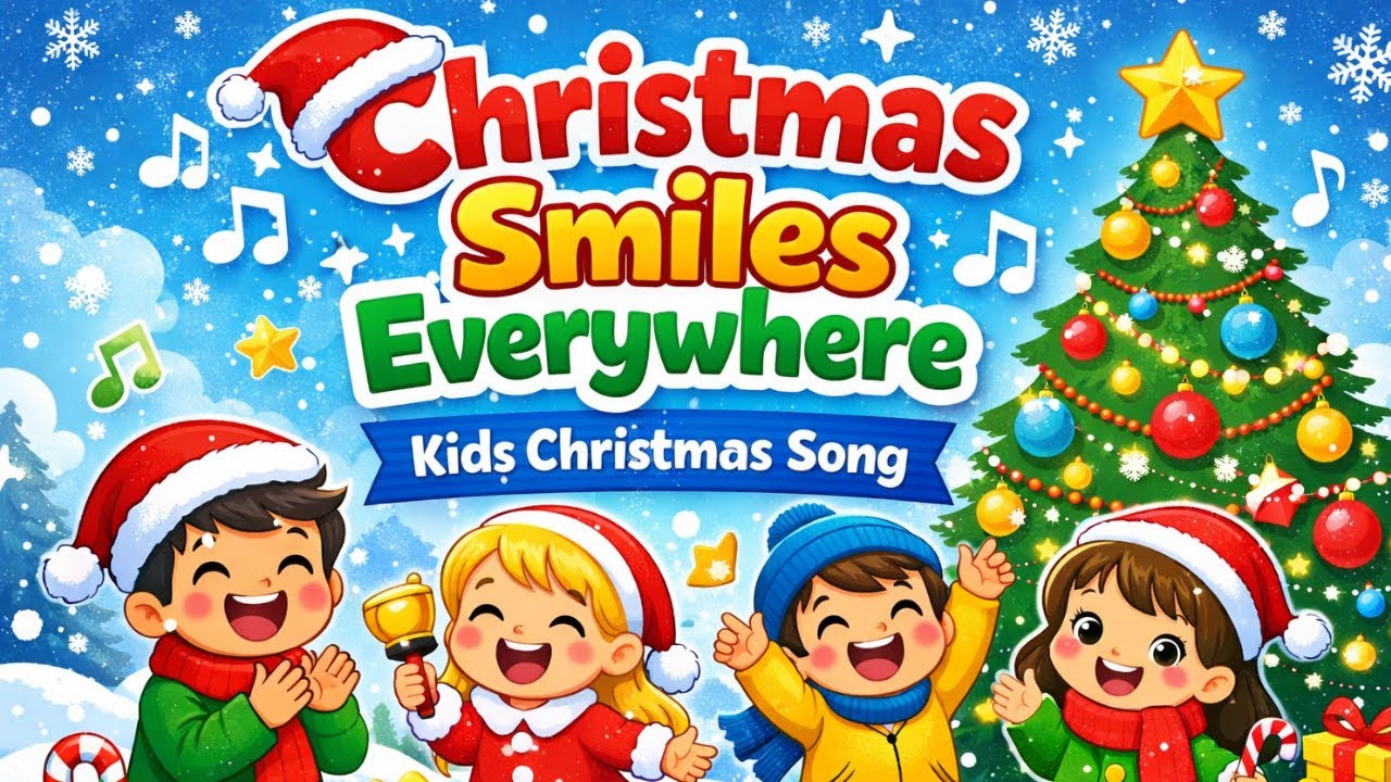 Christmas Song |  Happy Christmas Song 2025 | Fun & Joyful Christmas Song for Children | lovely song