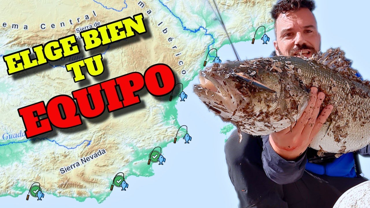 🎣 GUÍA para ELEGIR EQUIPO de ROCKFISHING, SPINNING y EGING en el MEDITERRÁNEO